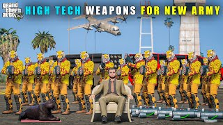 GTA 5 : MICHAEL BUYING HIGH TECH WEAPONS FOR NEW ARMY || BB GAMING