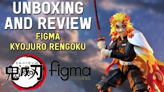 Unboxing \u0026 Review figma Kyojuro Rengoku | Demon Slayer Anime Figure ( ENG SUB )