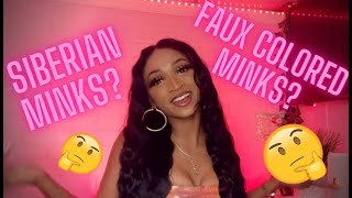 What you NEED to know about Siberian Mink Lashes and Faux Colored Mink Eyelashes!