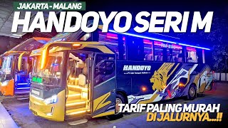 TARIF PALING MURAH DIJALURNYA, DAPAT FASILITAS INI‼️TRIP HANDOYO SERI M MENUJU MALANG (PART 1)