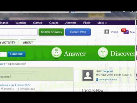 How to create clickable links in yahoo answers How to create clickable links in yahoo answers