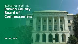 Board of Commissioners Meeting - May 18, 2026