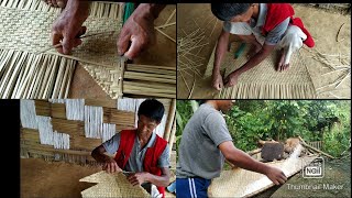 Secret of Weaving Rice Winnowing Bamboo Basket |Local expert |Mon |Nagaland| India