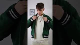 How To Style Varsity Jacket | Simple Outfit Inspiration | Men's Fashion