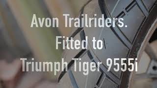 Avon trailrider review on Triumph Tiger 955i