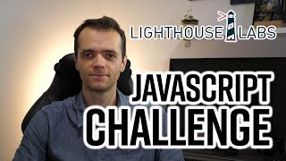 JavaScript coding challenge Day 5 of 21 by Lighthouse Labs - Learn programming