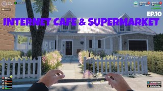 AKU BELI RUMAH DAN DEKORASI TOKO | INTERNET CAFE & SUPERMARKET