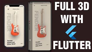 How to use 3d objects in your flutter app