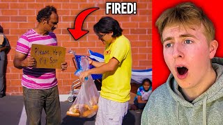 He Got FIRED For Giving FREE FOOD To The HOMELESS