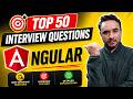 Top 50 Angular Interview Questions and Answers | Angular Interview Preparation