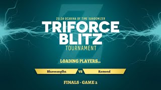 Blueseangfh2 vs Ramond (Game 2) - OoTR Triforce Blitz Tournament S2 - Grand Finals