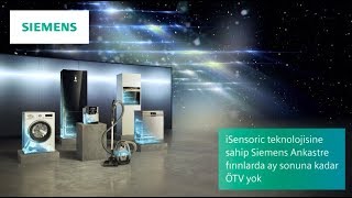 iSensoric akıllı sensör teknolojisine sahip Siemens Ankastre fırınlarda ay sonuna kadar ÖTV yok!