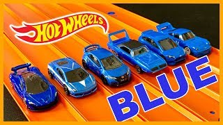 Blue | Hot Wheels Rainbow Tournament | Series 15, Race 1