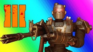 Black Ops 3 Zombies Shadows of Evil - Pack a Punch, Civil Protector Robot, & Fake Easter Eggs!