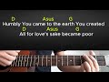 Here I am to worship-Hillsong Worship Guitar Tutorial with Chords and Lyrics