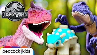 Bumpy's Daring Escape from Hungry Carnivores! | JURASSIC WORLD: CAMP CRETACEOUS