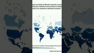 Tamanho real dos países X Mercator - OVERMUNDO Podcast