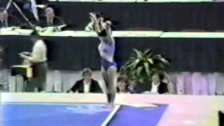 5th T CZE Jana Labakova FX - 1985 World Gymnastics Championships 9.575