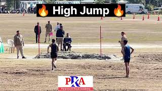 High Jump 🔥 hp police physical 2025 🔥