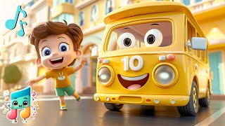 10 number ki bus song  | दस नंबर की बस | SingMellow Nursery rhymes