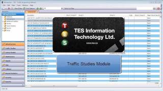 TES Traffic Study Software