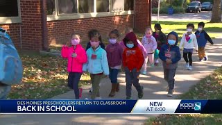 Back-to-School: Des Moines preschoolers return to in-person learning