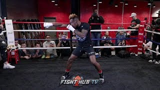 JERMELL CHARLO'S FULL SHADOW BOXING ROUTINE - CHARLO VS TROUT
