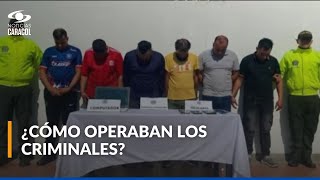 Capturan a miembros de banda Los Invisibles y buscan a otra conocida como Los Cascareros, en Bogotá