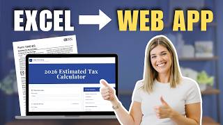 Stop Guessing Your Estimated Taxes — The 2026 Web App Calculator is Here