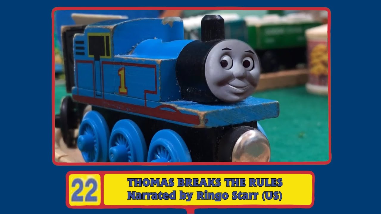 Thomas In Trouble Thomas Breaks The Rules Us Dub Ringo Starr