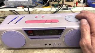 Panasonic RC-X210 Clock Radio