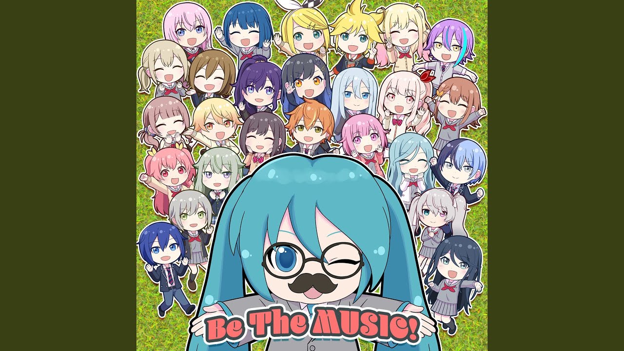 Be The Music Feat Team Mikudemy Youtube Music