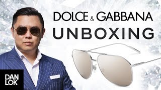 Gold Edition Dolce \u0026 Gabbana Sunglasses Unboxing