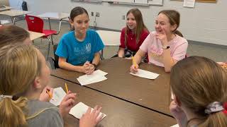 Sharing Ideas with Student Council