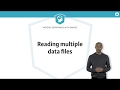 Python Tutorial:  Reading multiple data files