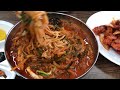 논산 비빔짬뽕맛집 천안문 asmr