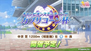 【ウマ娘】カプリコーン杯のオープン、Aグループラウンド2開始！！【声控えめ】