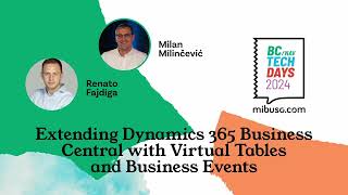 Extending Dynamics 365 Business Central with Virtual Tables and Business Events