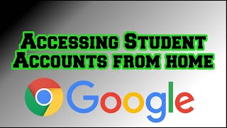 STUDENT GOOGLE ACCOUNTS