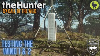 Testing the Wind 1 \u0026 2, Parque Fernando | theHunter: Call of the Wild