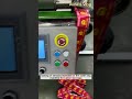 tips testing of sensors installed on the outer bag machine for lipton tea bags