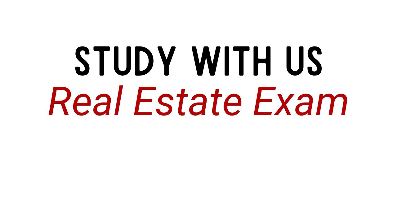 Real Estate Exam Prep - YouTube