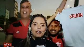 Repórter da ESPN sobre assédio durante cobertura de jogo do Flamengo no Maracanã; vídeo