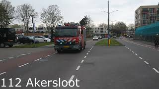 Brandweer Rijopleiding in Alkmaar!