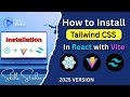 🚀 How to Install Tailwind CSS v4.1 in React js with Vite (2025 Guide)