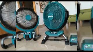 Copy makita DCF300Z battery powered jobsite fan