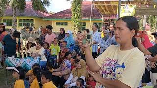 Angklung oleh SD Tenera di Bazar Sikolah Kumpul Galo 2024