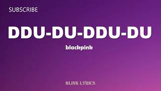 Download DDU DU DDU DU BLACKPINK LYRICS mp3