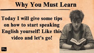 Why You Must Learn ｜Graded Reader ｜Reading Is Very Important | Learn English ｜ Listen English