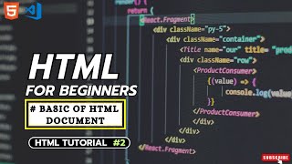 L- 2 : HTML Tutorial for Beginners | !DOCTYPE, HTML, and Editor Explained" #htmlbasic #editor